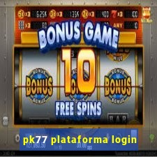 pk77 plataforma login